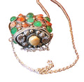 handmade Afghan brass Kuchi tribal pendant necklace

