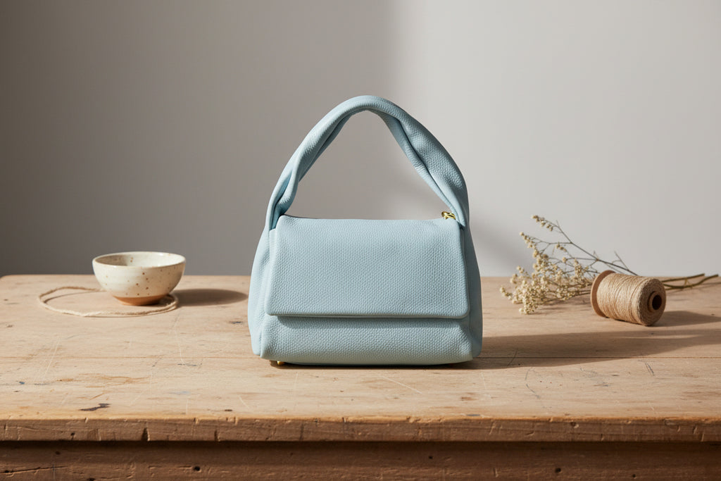 	Luxury genuine leather purse handcrafted