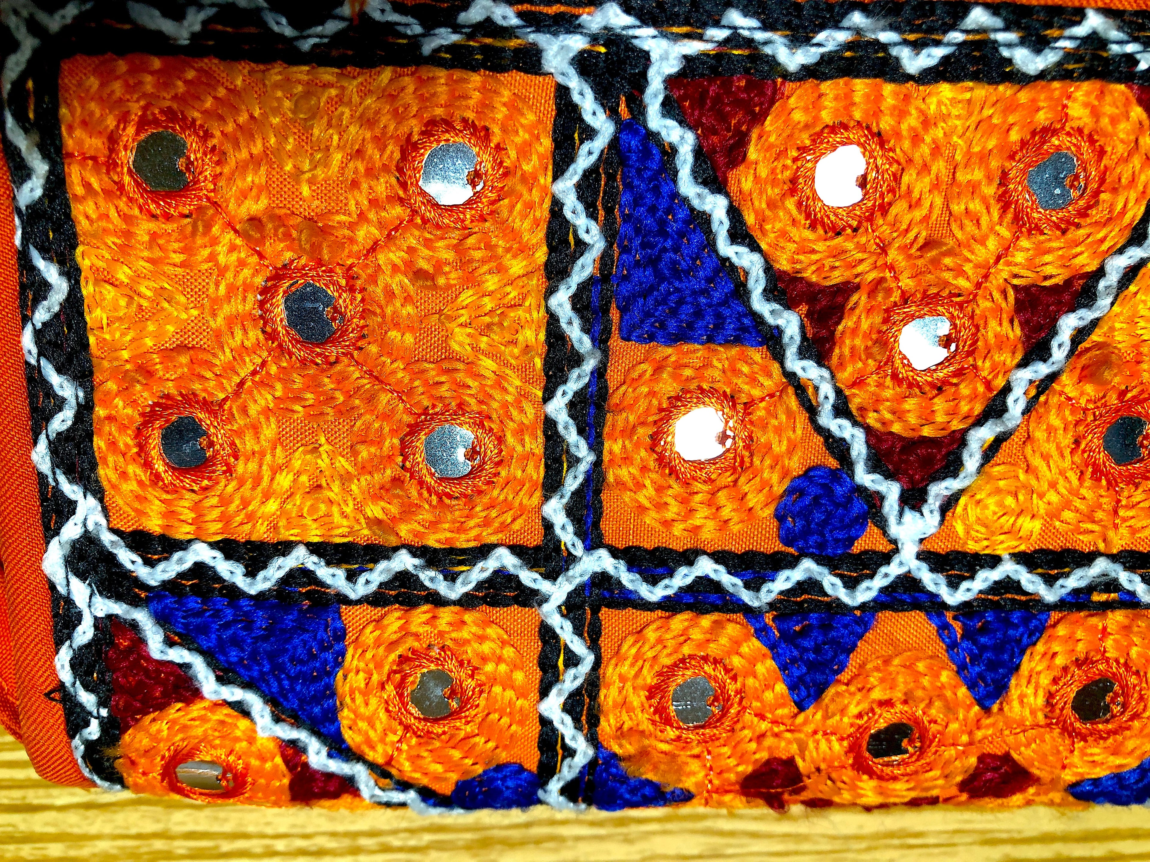 Buy embroidered wallet purse