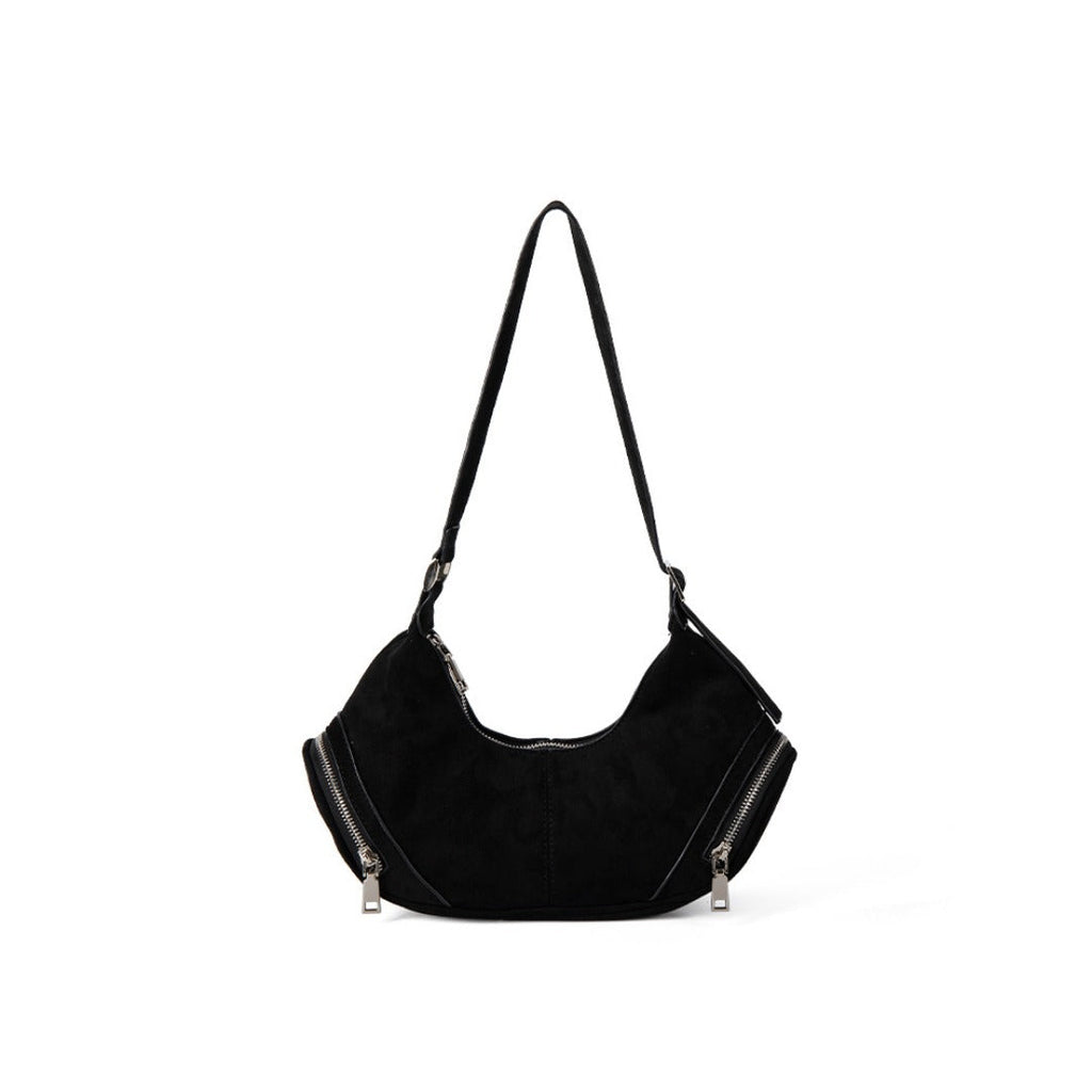 suede tote shoulder bag for women