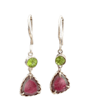 Buy Watermelon Tourmaline Peridot Silver Sterling 