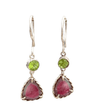 Buy Watermelon Tourmaline Peridot Silver Sterling 