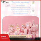 pink bunny themed gift box