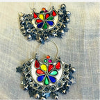 Antique Kuchi Gypsy Necklace And Earring