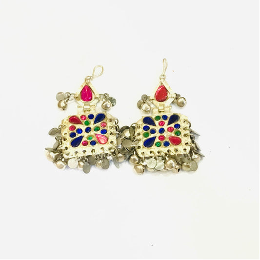 Handmade unique Tribal Earrings | Bohemian Ethnic Earrings Style