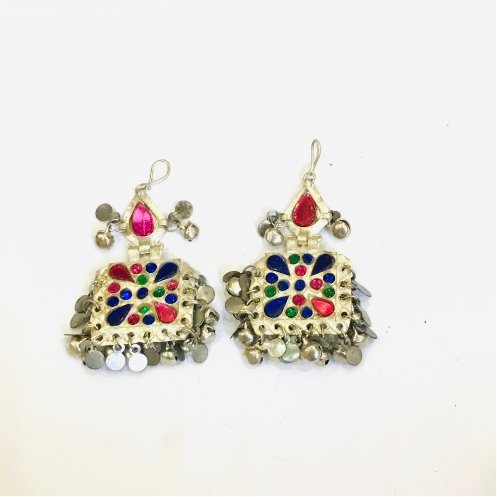 Handmade unique Tribal Earrings | Bohemian Ethnic Earrings Style