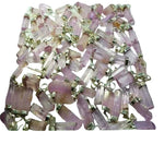 Natural kunzite pendant gemstones for sale